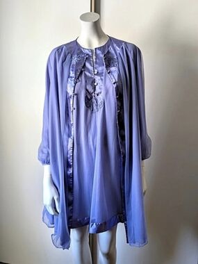 Vintage Gossard Artemis Nightgown With Coverup
